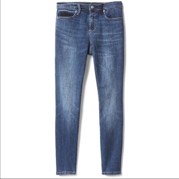 BOGO50%GAP True Skinny Distressed Hem Velvet Detai - Picture 1 of 8